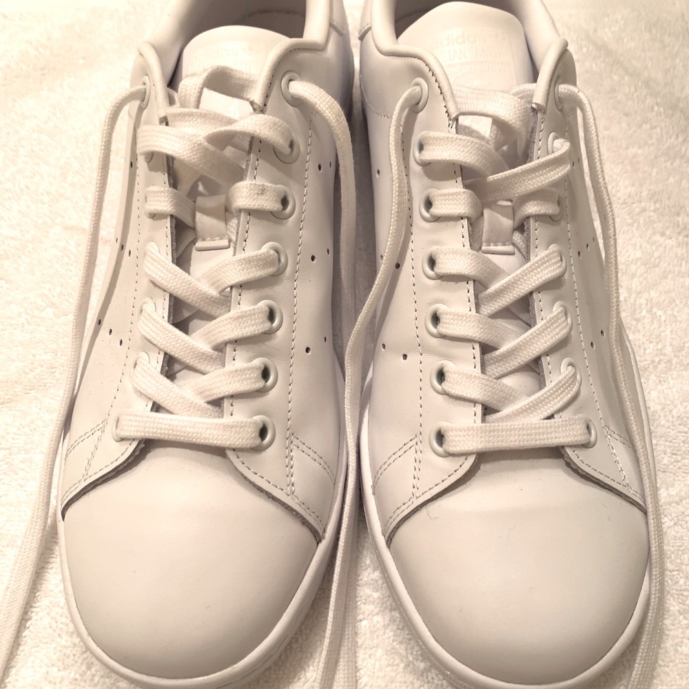 Adidas All-White Stan Smith Sneakers, Men’s Sz 8.5